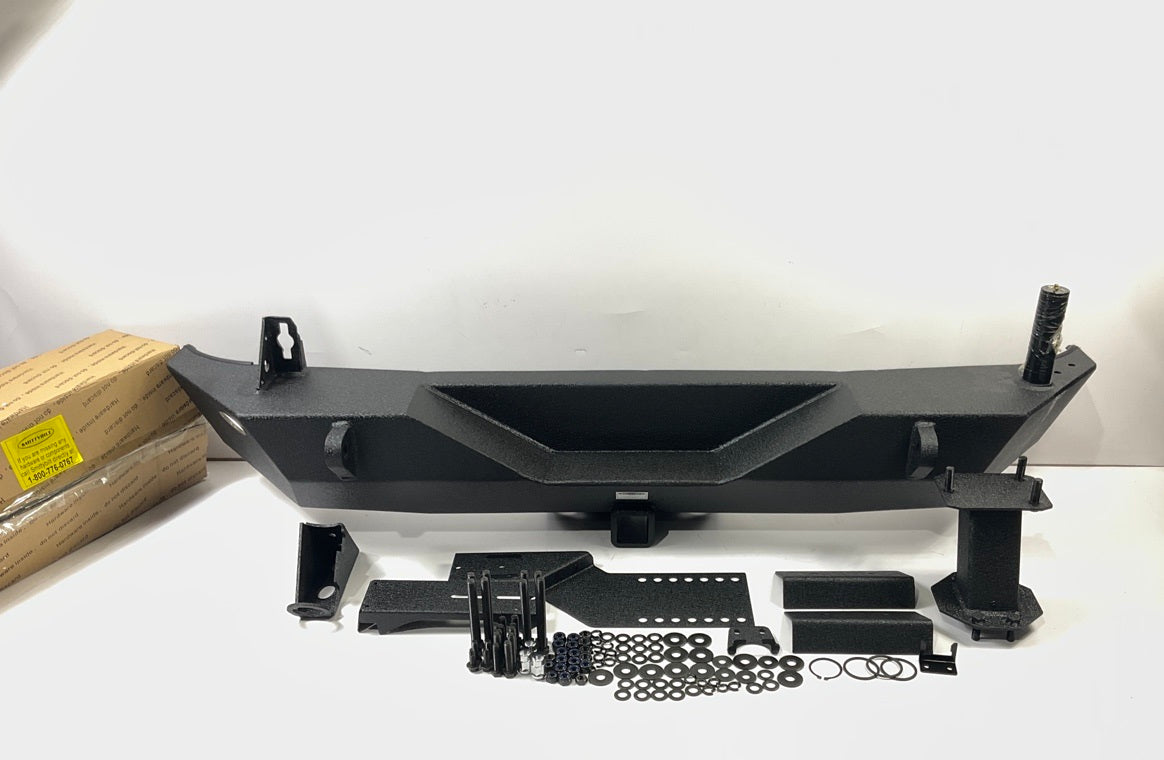 Smittybilt 76856-01 XRC REAR Bumper W/ Hitch For 2007-2018 Wrangler JK
