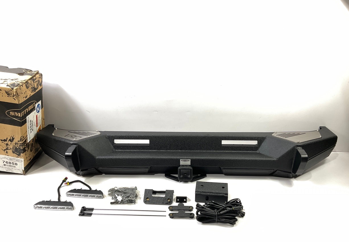 Smittybilt 76858 GEN2 XRC REAR Bumper Kit - Class III For 2007-2018 Wrangler JK