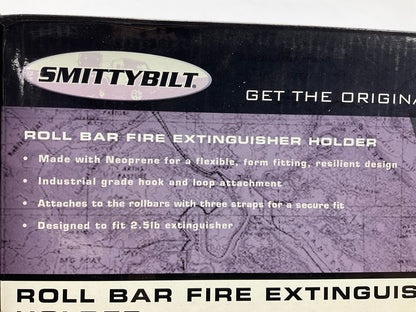 Smittybilt 769540 Roll Bar Mounted Fire Extinguisher Holder - 2.5lb