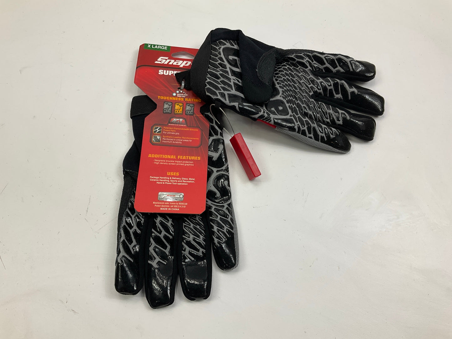 (5) PAIRS - Snap-on SOSR-05-XL Work Gloves - Size XL