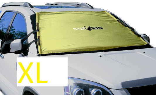 SolarGuard Gold XL Truck SUV Windshield Sun Visor Exterior Shade Screen 70''x39''