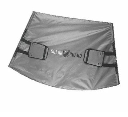 SolarGuard Silver Standard Cars 61x39'' Exterior Windshield Sunshade Cover Shield