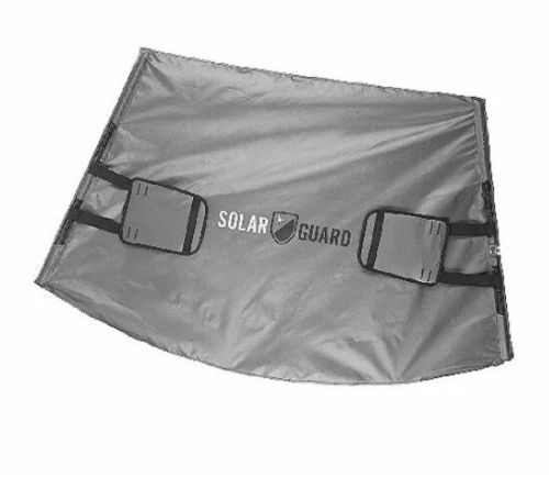 SolarGuard Silver Standard Cars 61x39'' Exterior Windshield Sunshade Cover Shield