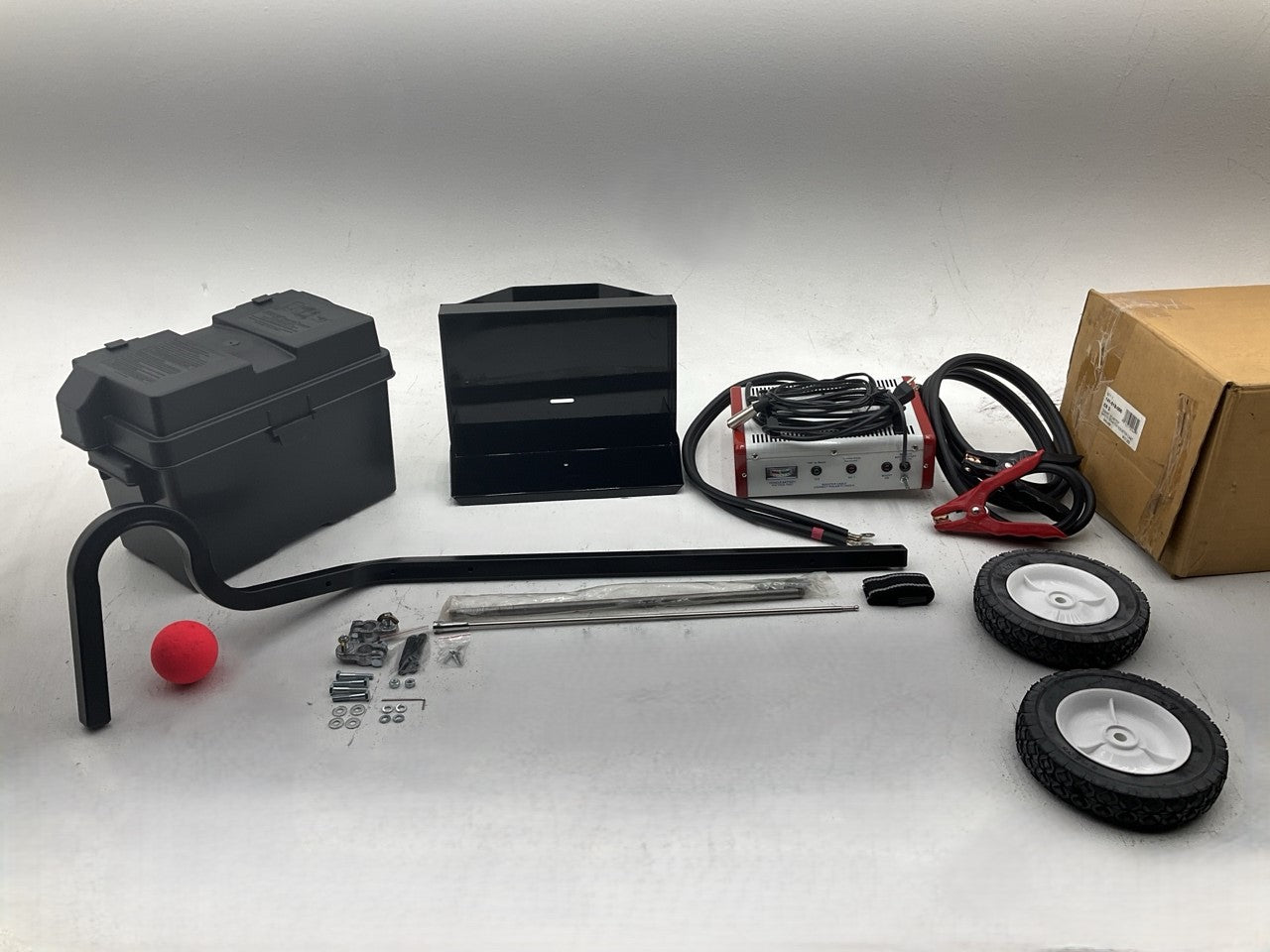 Solar CS3 Smart Starter Booster Cart, 12V Or 24V Jump Starter Battery Booster