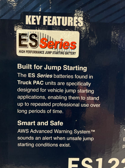 NEW Solar ES1224 Truck PAC 3000 Peak Amp 12/24 Volt Jump Starter Battery Booster