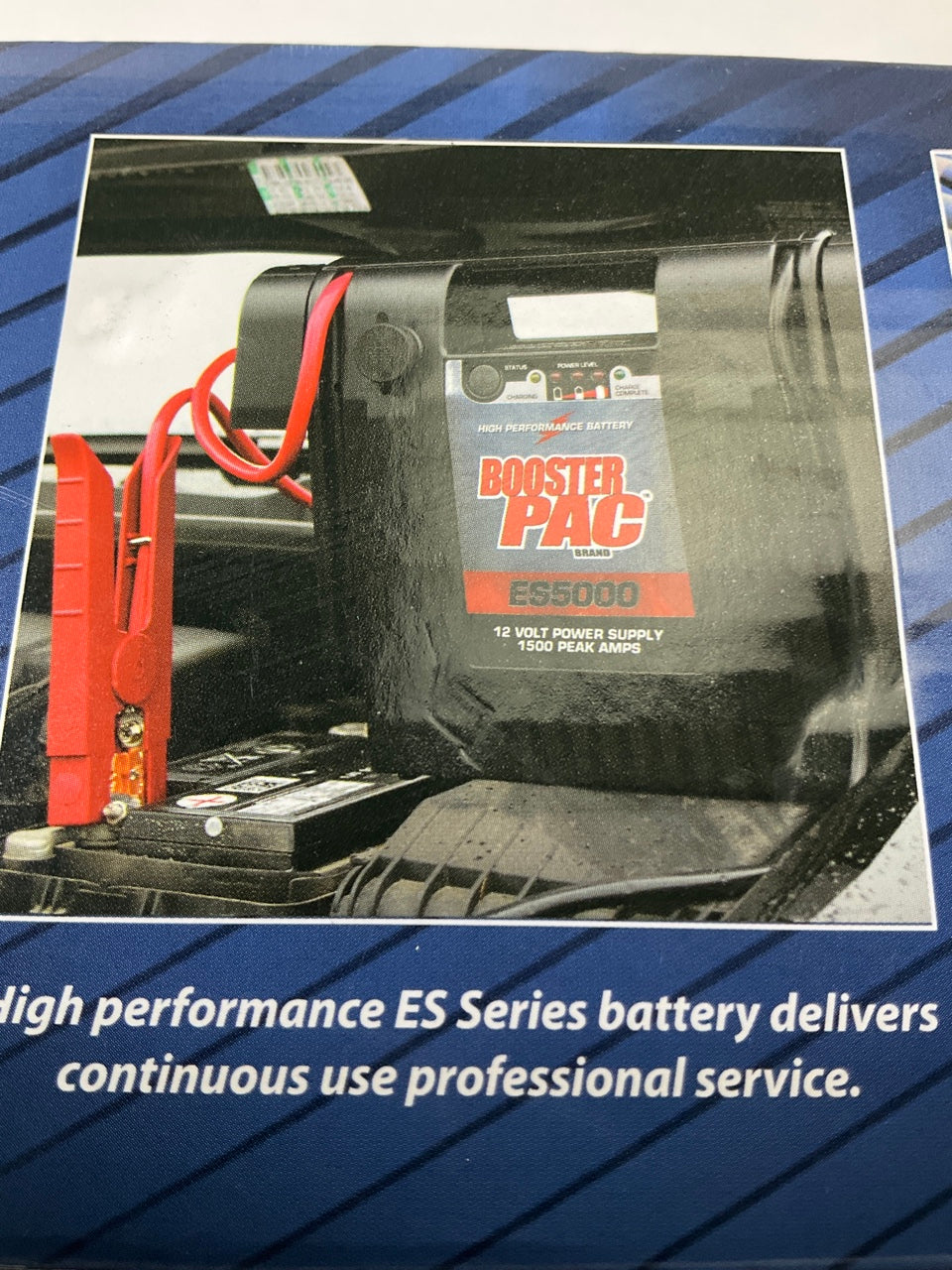 Solar ES5000 1500 Peak Amp 12 Volt Battery Jump Starter Pack