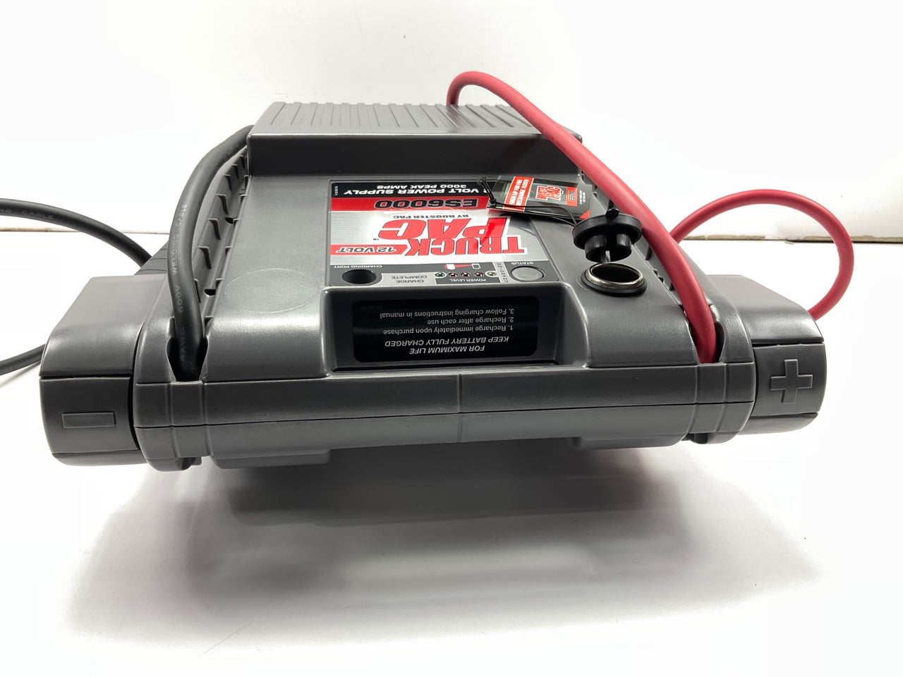 Truck Pac ES6000 Jump Starter Batttery Booster Pack 3000 AMP Peak, HD 54'' Cables