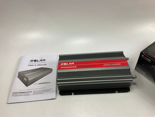Solar PI20000X Power Inverter - 2000 Watts Continuous / 4000 Watts Peak Power