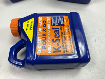 (6) K-Seal ST5501D One-Step Permanent Coolant Radiator Leak Repair, 8 Fl Oz Each