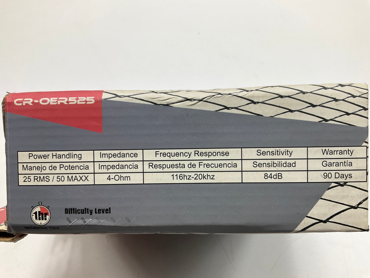 (2) Sondpex CR-OER525 5-1/4'' OE Replacement Speakers, 25 Watts RMS