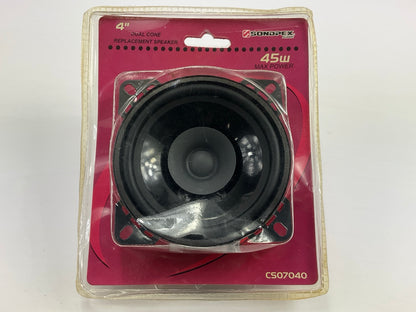 Sondpex CS07040 4'' Dual Cone Speaker, 45 Watt