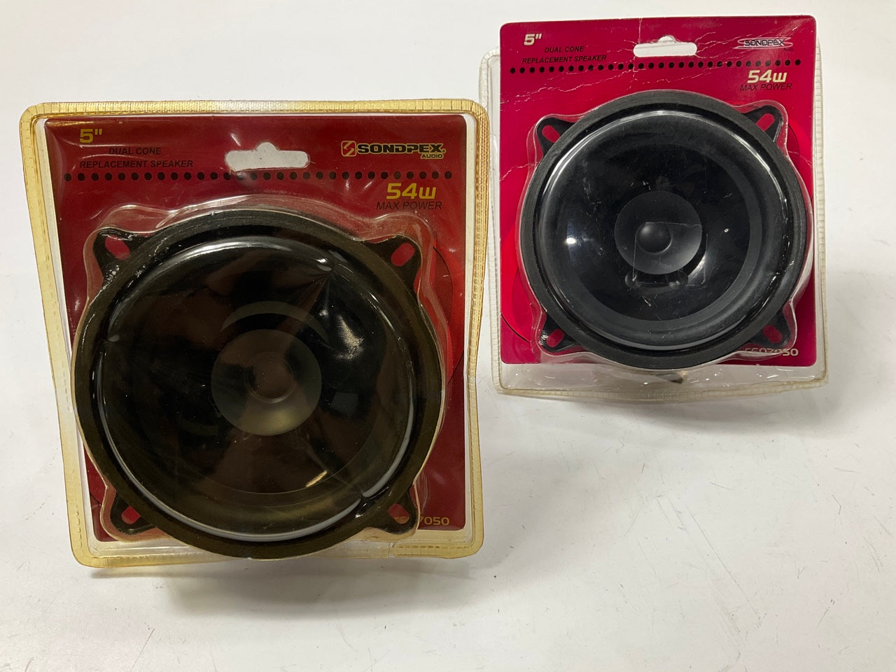 (2) Sondpex CS07050 5'' Dual Cone Replacement Speaker 54W