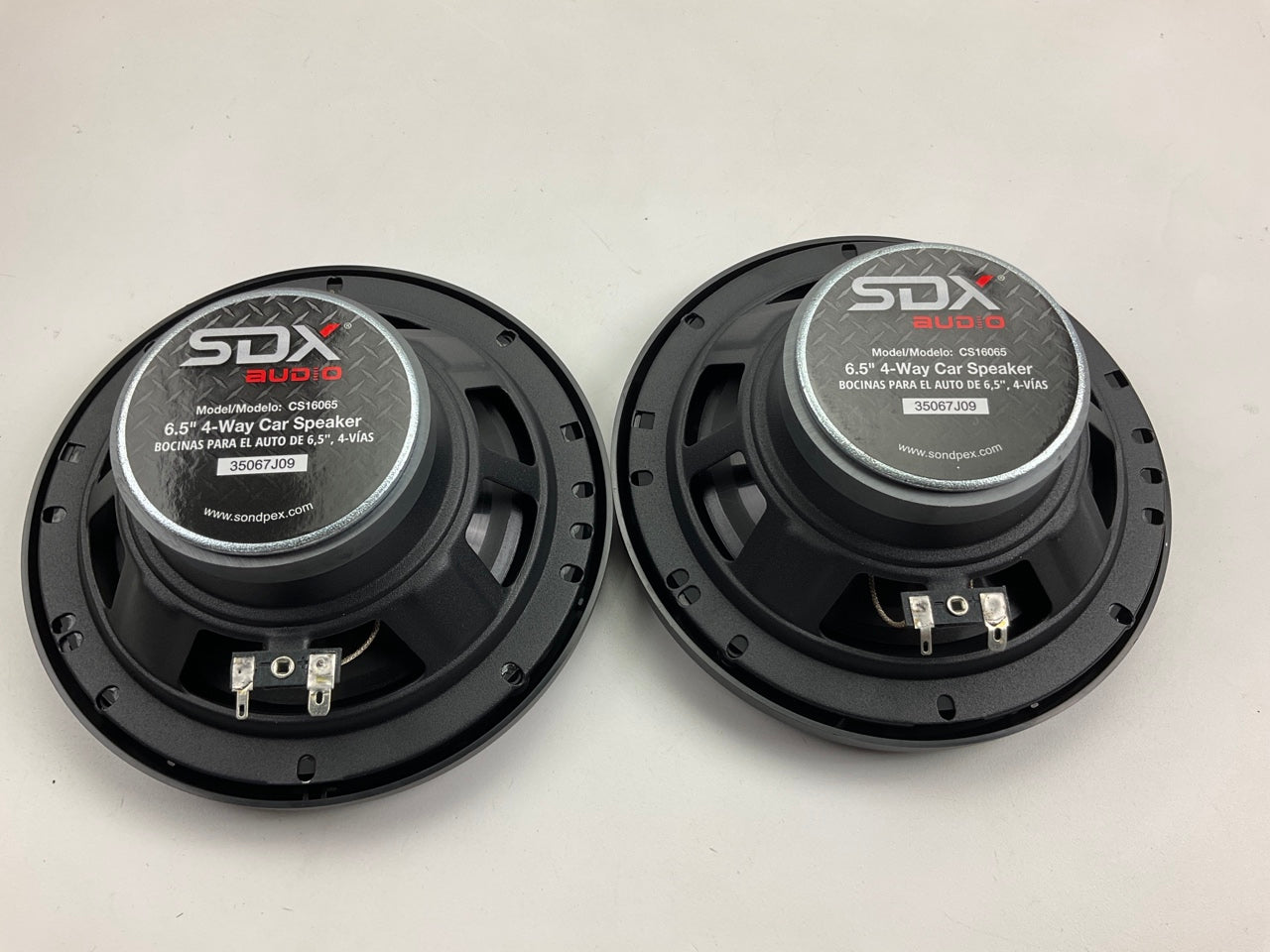 Sondpex CS16065 6.5'' 4-Way Car Speakers (Pair)