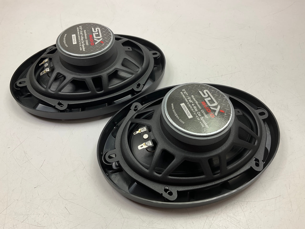 SDX Audio CS16507 5'' X 7'' / 6'' X 8'' 4-Way Car Speakers (Pair)