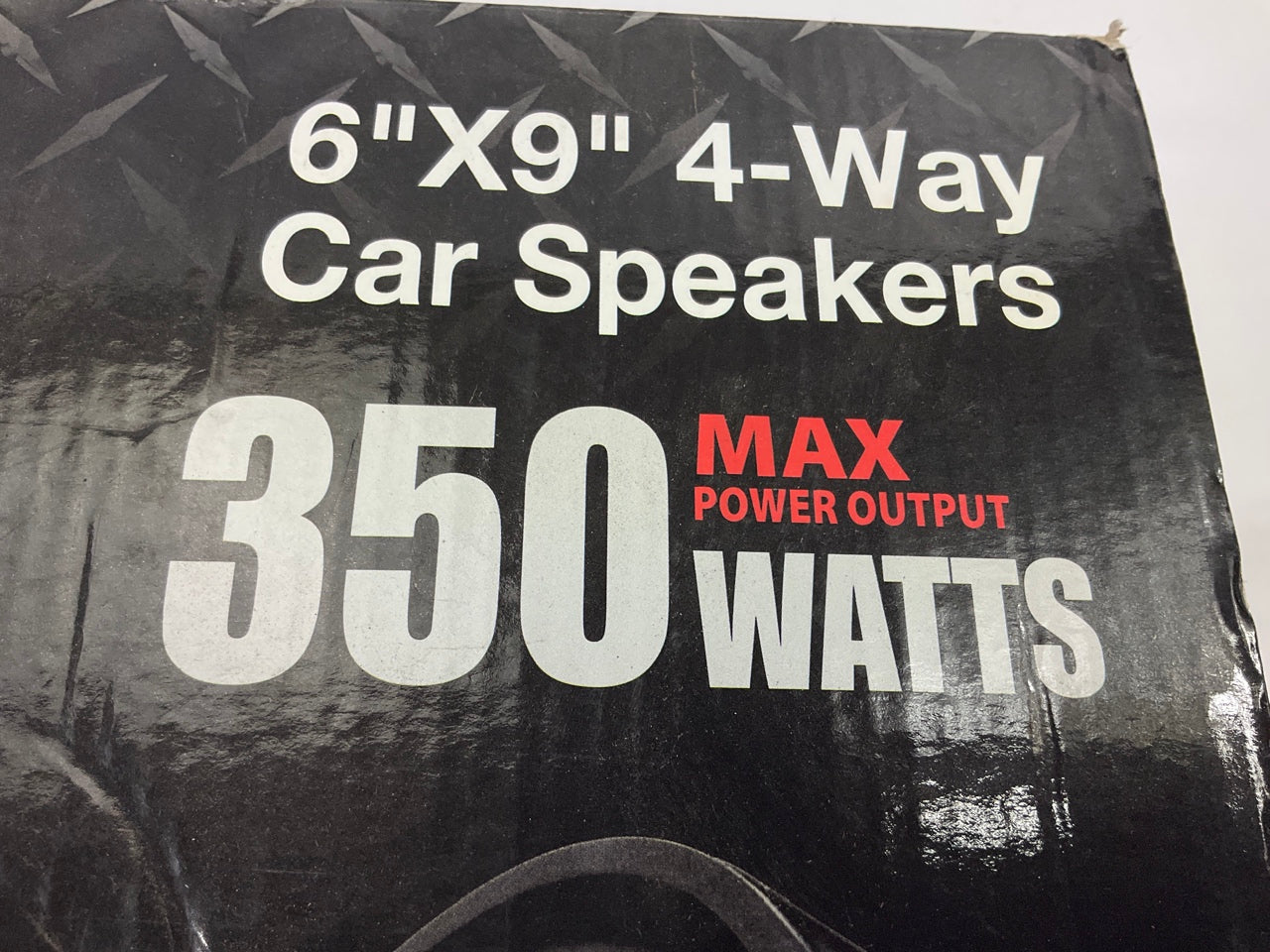 SONDPEX CS16609 SDX Audio 6x9 Inch 4-Way Car Speakers (Pair), 350W Max