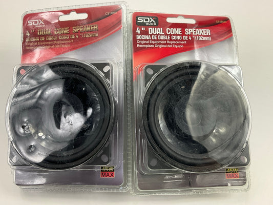 (2) Sondpex CS17040 4'' Dual Cone Speakers