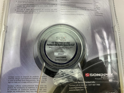 Sondpex CS17065 6.5'' Dual Cone Speaker - Original Equipment Replacement