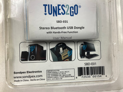 Sondpex SBD-E01 - Bluetooth Audio Adapter With USB Input