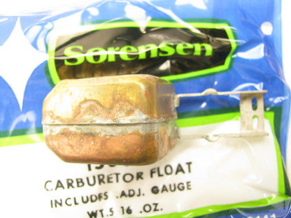 Sorensen 13006B Carburetor Float for 1965-1968 Rochester 4-BBL 4MV Quafrajet