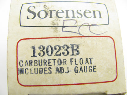 Sorensen 13023B Carburetor Brass Float - CARTER 2-BBL BBD Carburetors