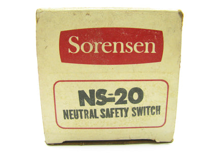 Sorensen NS-20 Manual Transmission Neutral Safety Switch 356113