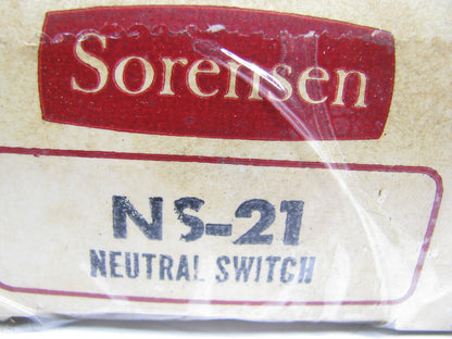 NOS Sorensen NS-21 Clutch Pedal Position Switch- For Various 77-89 GM GMC Vans