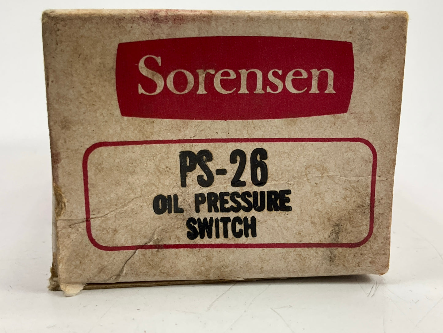 Sorensen PS-26 Engine Oil Pressure Switch Sensor Sender