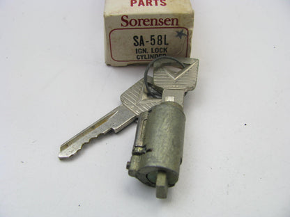 Sorensen SA-58L Ignition Lock Cylinder & Keys