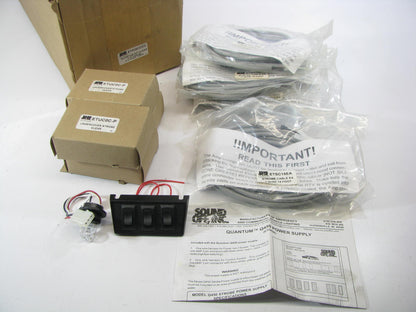 Sound-Off ETKQCCCC Quantum4 UnderCover Strobe Kit Clear