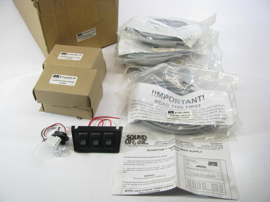 Sound-Off ETKQCCCC Quantum4 UnderCover Strobe Kit Clear