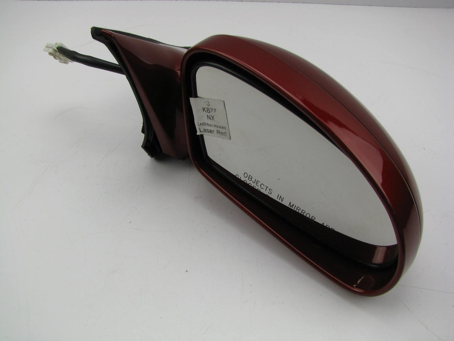NEW - OUT OF BOX - Laser RED Right Side Mirror 1989-1997 Probe NON-HEATED