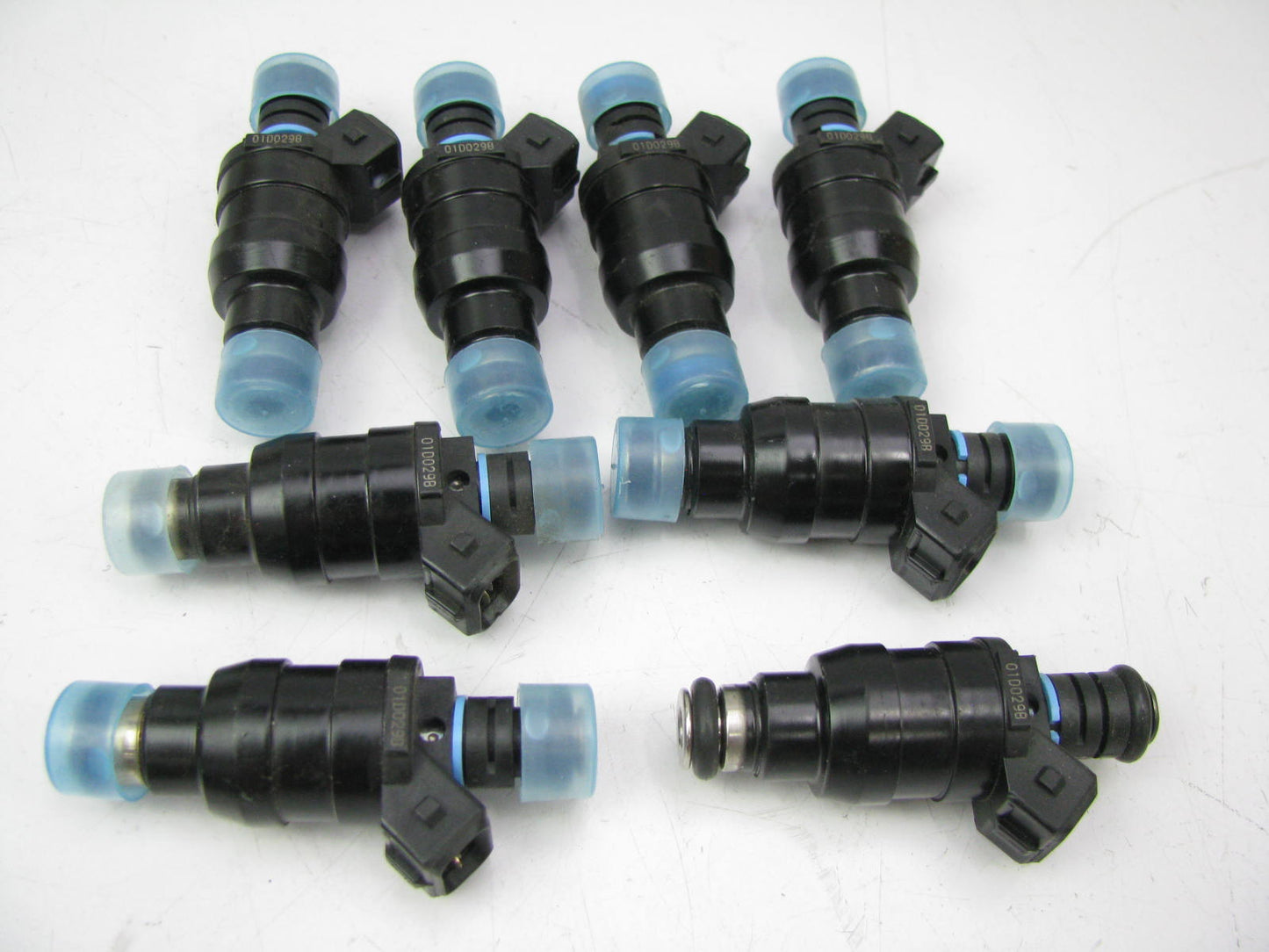 (8) NEW OUT OF BOX - 01D029B Lucas Fuel Injectors 93-98 BMW 3.0L 4.0L 4.4L