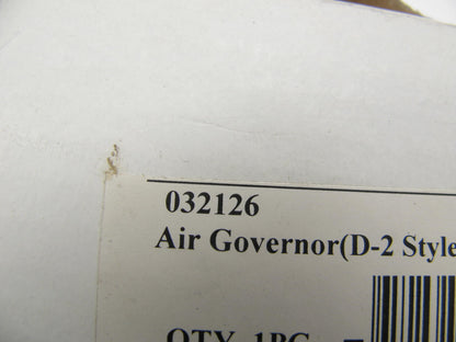 NEW - OUT OF BOX Velvac 032126 Air Brake Governor Valve 100-120 PSI D2 Style