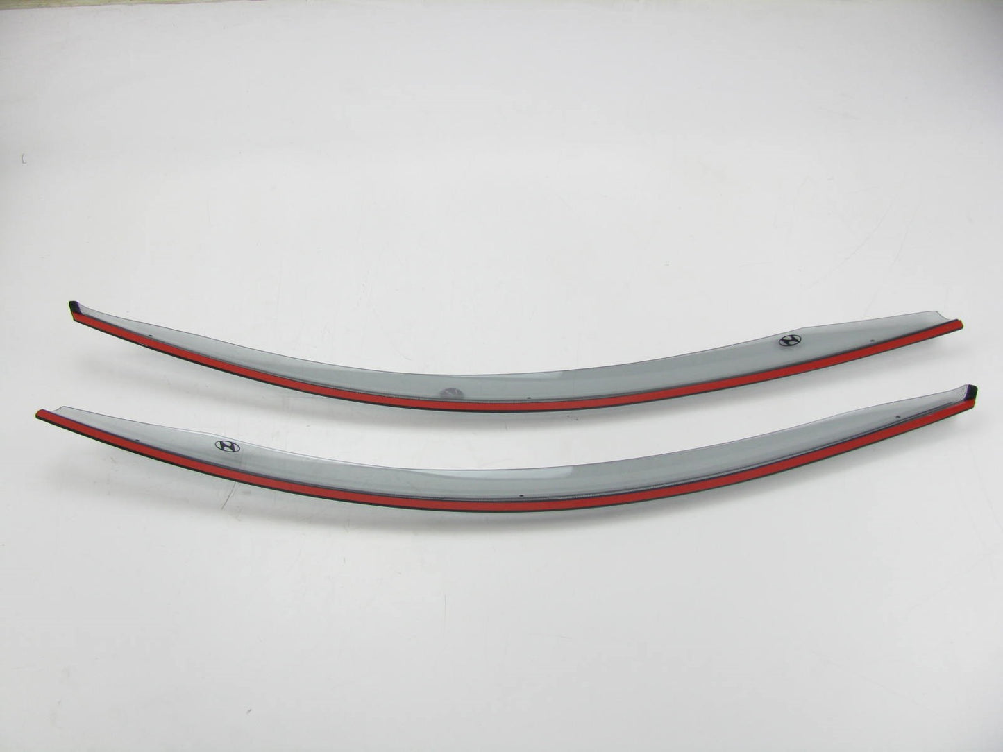 NEW - OUT OF BOX - Front Window Vent Visors Rain Guards OEM For 15-16 Sonata