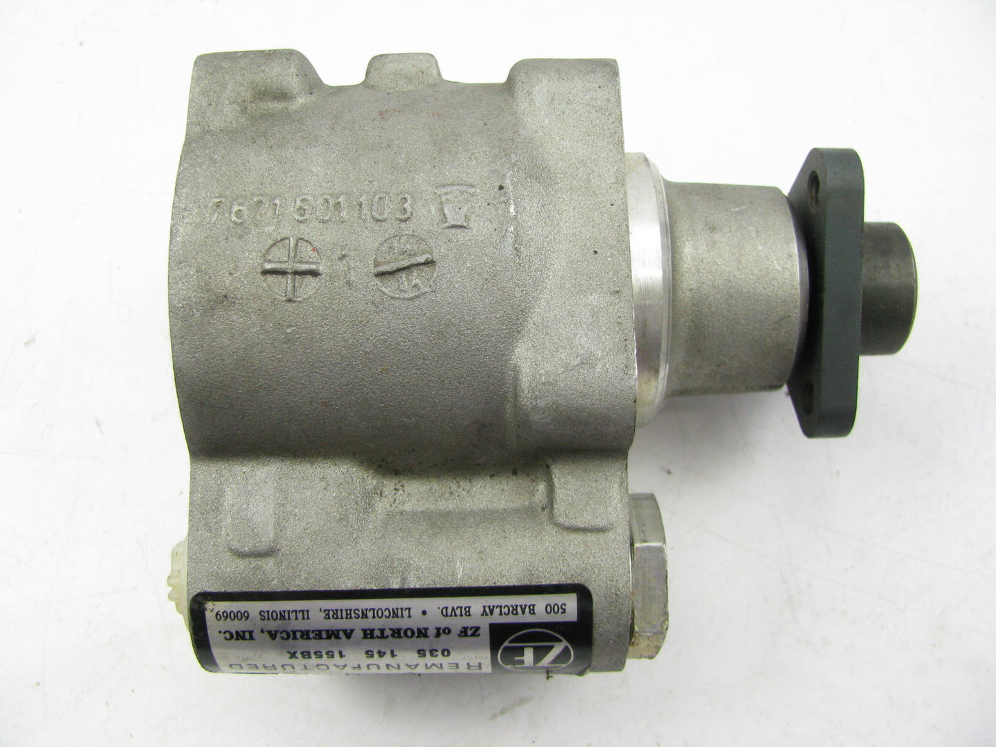 REMAN. OUT OF BOX - 035145155BX Power Steering Pump From 04/1981-83 Audi 5000