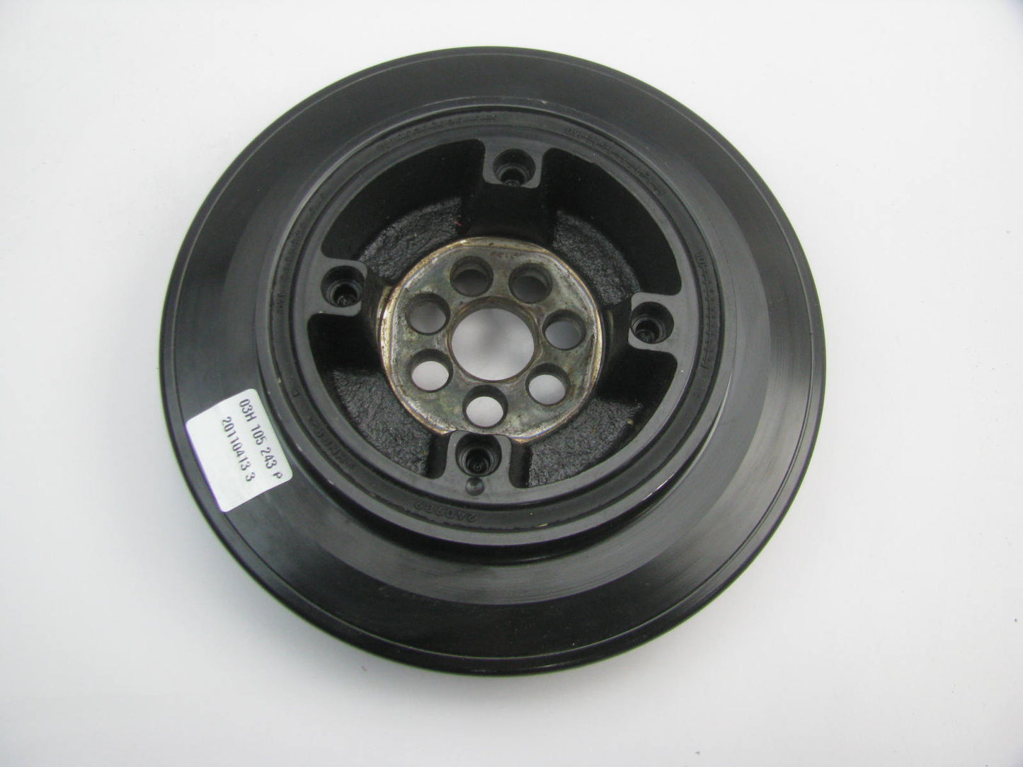 NEW 03H105243P Vibration Damper Harmonic Balancer Pulley For 11-15 VW 3.6L-V6