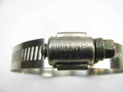 (10) Pcs - TRIDON #44 Clamp 2 1/4 - 3 1/4 Inch Stainless Steel Hose Clamps