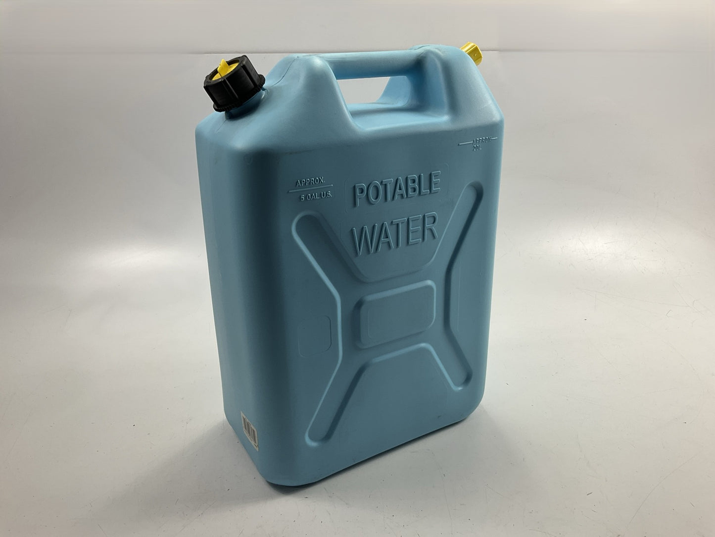 (4) Scepter 04933 Military Style Potable Water Container 5 Gallons Can Jugs