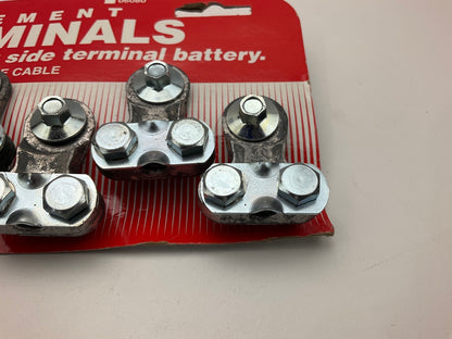 NEW - 06080 Replacement Side Battery Terminals - 6 To 1 Gauge - 8 Pack