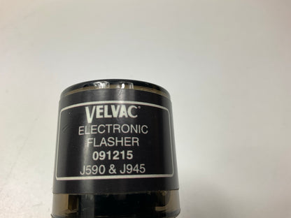 NEW - UNBOXED VELVAC 091215  Flasher 2 Terminals, Clear Smoke, 1-10 Lamp