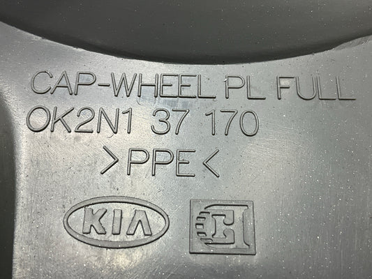 USED, SCRATCHED 0K2N137170 OEM 14'' Wheel Hub Cap Cover (Single), Sold As Is