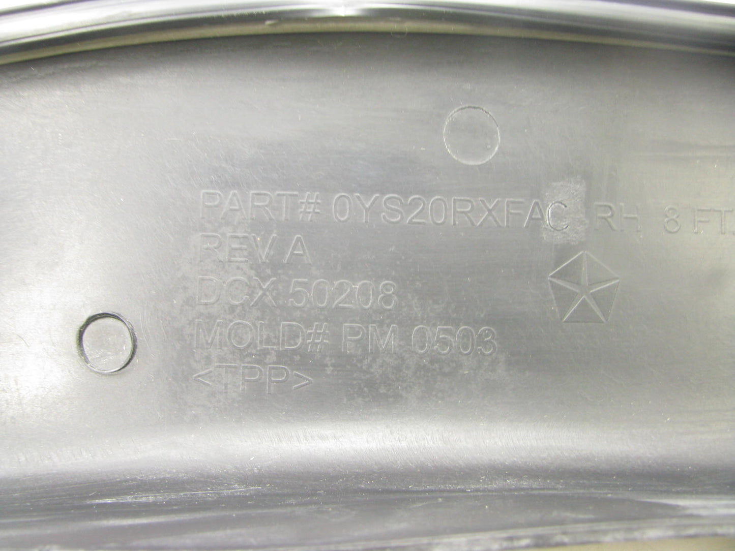 Right Passengers Side Fender Flare OEM For 2005-2007 Ram 1500, 2500, 3500