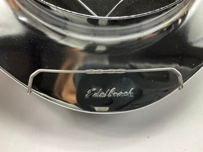 NEW UNBOXED Edelbrock 1002 Pro-Flo 1000 Chrome Air Cleaner 5-1/8'' Neck & Bridge