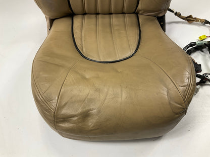 USED, AS SHOWN - Front Leather Seats (BROWN) OEM For 97-99 Jaguar XK8