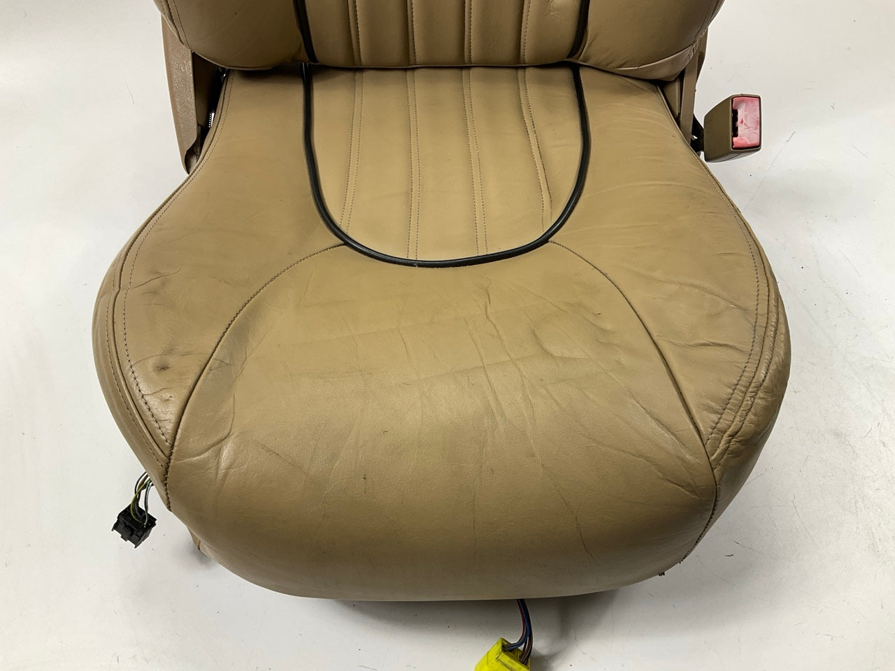 USED, AS SHOWN - Front Leather Seats (BROWN) OEM For 97-99 Jaguar XK8