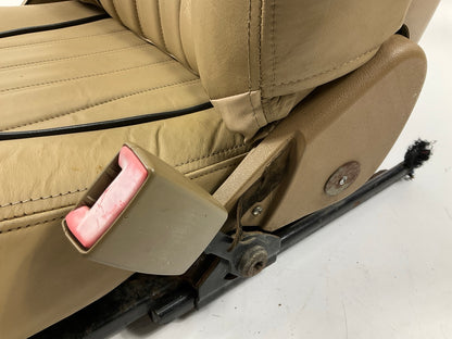 USED, AS SHOWN - Front Leather Seats (BROWN) OEM For 97-99 Jaguar XK8