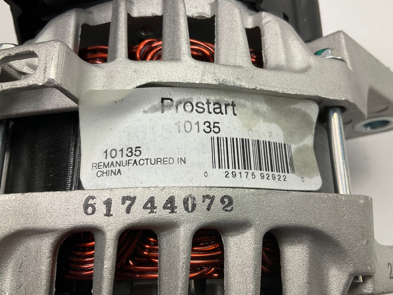 REMAN. Unboxed Pro Start 10135 Alternator For 2012-2013 Kia Soul