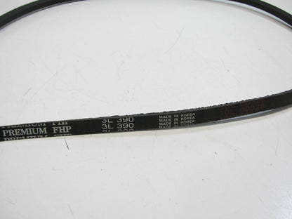 V-Belt - 3L Section, 1 Band, 39.00 In Outside Length, Smooth,  3L390