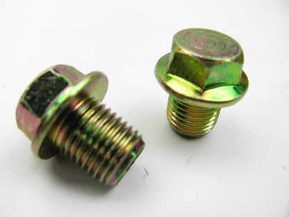 (2) NEW - OUT OF BOX - OEM 11128-01M00 Engine Oil Drain Plug M12-1.25 For Nissan