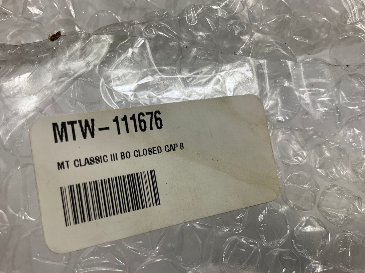 1 Cap Is Scratched - (4) Mickey Thompson 250372 Classic III Plastic Center Caps